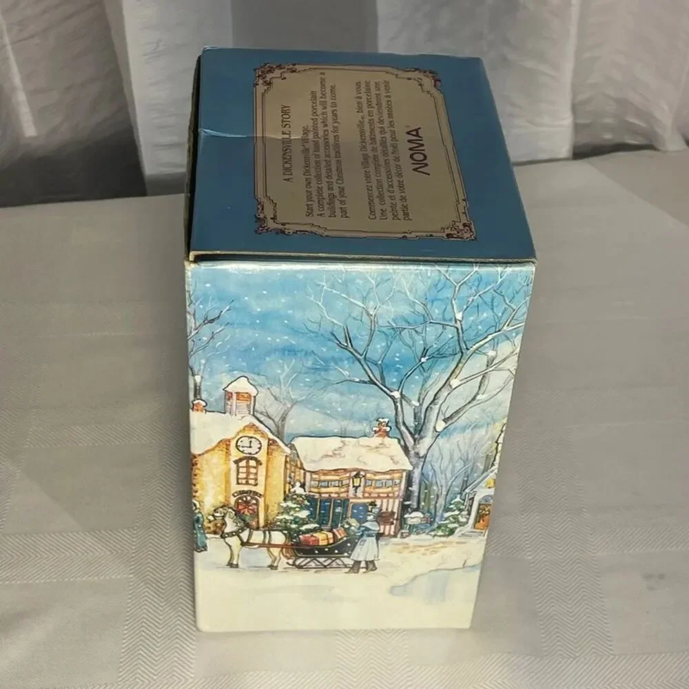 Vintage 1995 NOMA Dickensville Italian Restaurant #28409 Porcelain Village